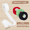 4 Rolls 4 Colors Cotton Underwrap Bandages AJEW-CY0002-37-2