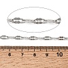 304 Stainless Steel Dapped Chains CHS-P029-02B-P-2