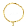 Brass Pendants Bracelets BJEW-B105-01G-S-1