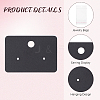 1Set Blank Paper Earring Display Cards EDIS-CN0001-01A-03-6