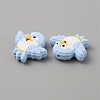 Bird Food Grade Eco-Friendly Silicone Beads SIL-WH0018-003C-2