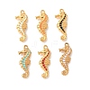 304 Stainless Steel Enamel Pendants STAS-I346-25G-02-1