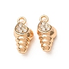 Alloy Rhinestone Pendants RB-CBAA597-01G-03-1