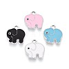 Alloy Enamel Charms PALLOY-T092-31P-1