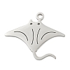 Non-Tarnish 304 Stainless Steel Pendants STAS-B056-10P-03-1