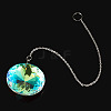 1Pc Transparent Glass Hanging Suncatchers AJEW-TADJ0001-02B-3