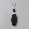 Iron Plastic Keychains KEYC-WH20022-003B-1