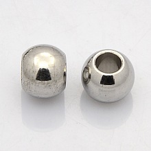 304 Stainless Steel Rondelle Spacer Beads STAS-N020-19