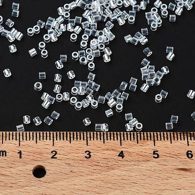 Transparent Colours Luster Glass Seed Beads SEED-S042-02B-02-1
