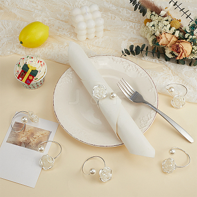 12Pcs Iron Napkin Rings AJEW-OC0014-39P-1