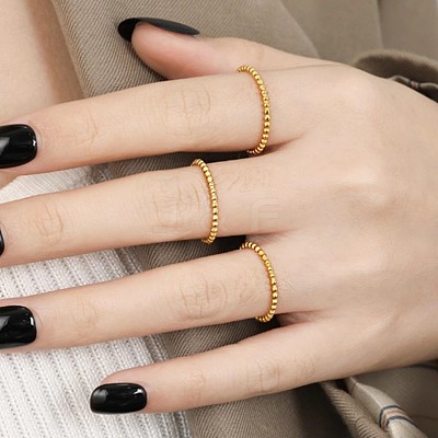 304 Stainless Steel Finger Rings for Couple FS-WG36BBF-03-1