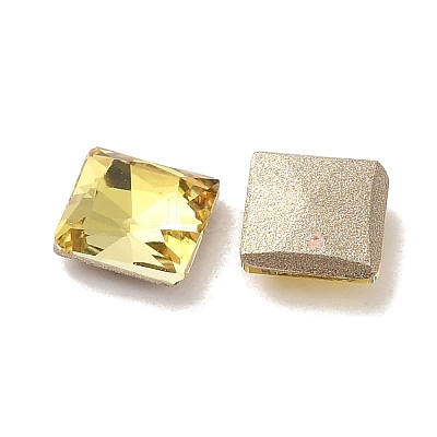 Glass Rhinestone Cabochons RGLA-P037-06A-D226-1