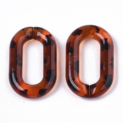 Transparent Acrylic Linking Rings OACR-S036-006B-A01-1