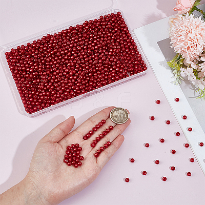 1500Pcs Imitation Pearl Acrylic Beads MACR-ME0001-25-1