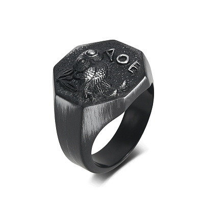304 Stainless Steel Finger Rings for Men WG877A6-01-1