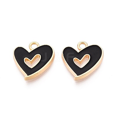 Alloy Enamel Pendants LS-PALLOY-T092-27G-01-1