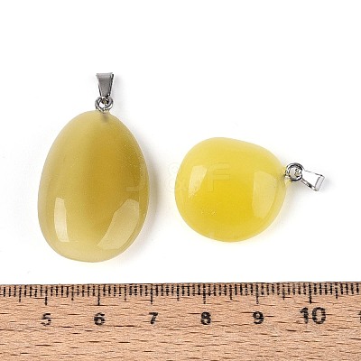 Cat Eye Pendants G-N360-07P-01-1