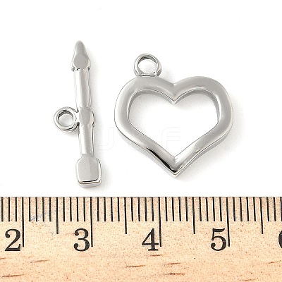304 Stainless Steel Toggle Clasps STAS-H483-47P-1