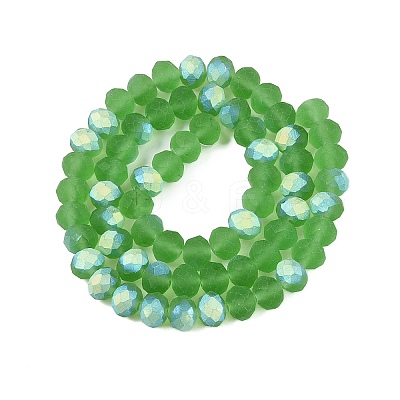 Transparent Glass Beads Strands EGLA-A044-T8mm-MB11-1