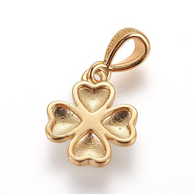 Brass Enamel Charms KK-E763-03A-G-1