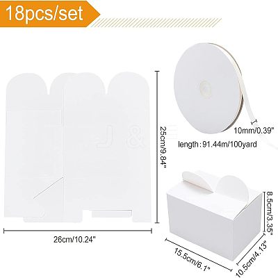 Foldable Kraft Paper Box CON-FH0001-35-1