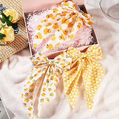3Pcs 3 Colors Cloth Hair Barrettes for Women Girl OHAR-TA0001-15-1