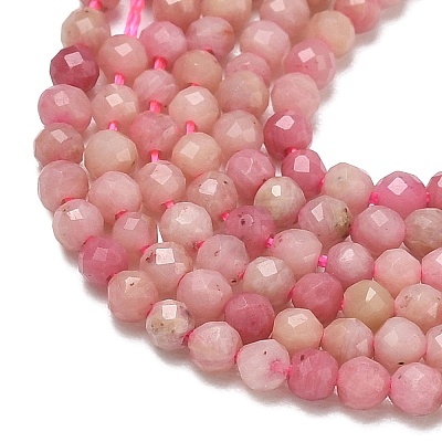 Natural Rhodonite Beads Strands G-P553-G06-01-1