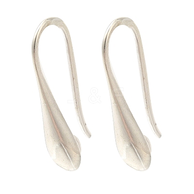 Rack Plating Brass Earring Hooks KK-C081-06S-1