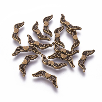 Tibetan Style Alloy Beads TIBEB-6803-AB-LF-1