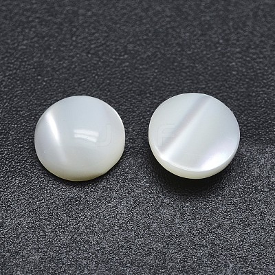 Shell Cabochons SSHEL-P015-61-10mm-1