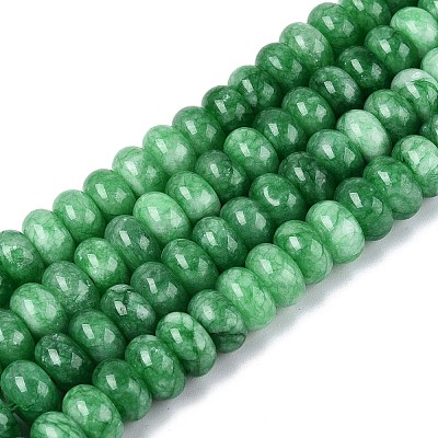 Natural White Jade Beads Strands G-Q613-01F-08-1