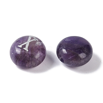Natural Amethyst Beads G-L524-20X-03-1