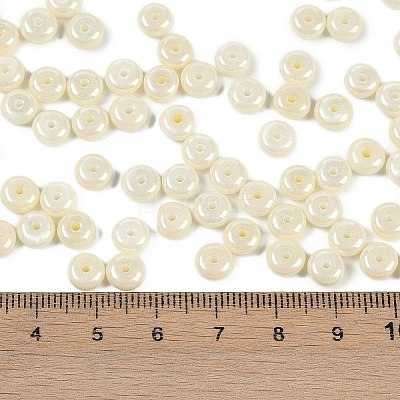 Opaque Colours Luster Glass Seed Beads SEED-P008-01C-05-1
