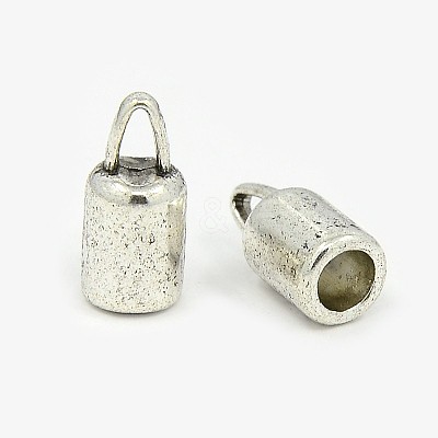 Tibetan Style Alloy Cord Ends LS-TIBEP-LF9369YKG-AS-LF-1