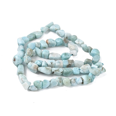 Natural Larimar Beads Strands G-K203-48-1
