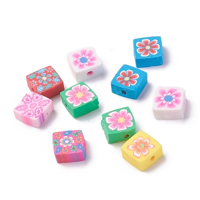 Handmade Polymer Clay Beads X-CLAY-I010-11-1