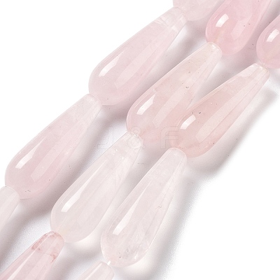 Natural Rose Quartz Beads Strands G-P528-H02-01-1