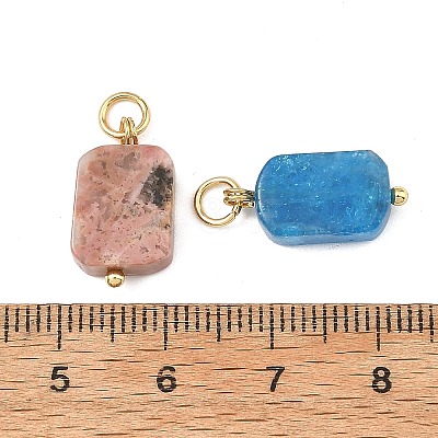 Natural Mixed Gemstone Pendants PALLOY-JF06064-1