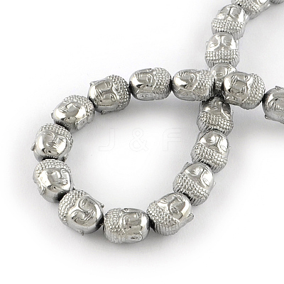 Electroplated Non-magnetic Synthetic Hematite Beads Strands X-G-R259-47H-1