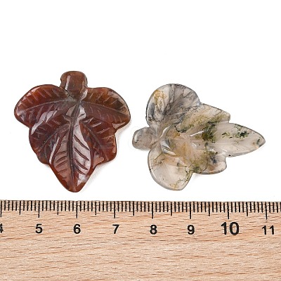 Natural Indian Agate Carved Pendants GG-CBA3D9B-06C-1