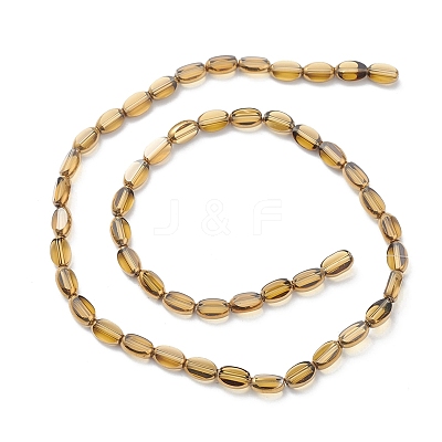 Electroplate Glass Beads Strands EGLA-K015-12B-1