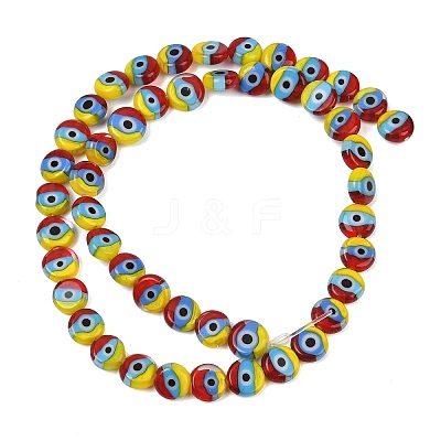 Handmade Evil Eye Lampwork Beads LAMP-C028-01-1