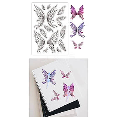 Custom Summer Theme PVC Plastic Clear Stamps DIY-WH0631-0240-1