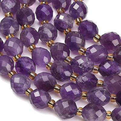 Natural Amethyst Beads Strands GG-CBA4A3B-A15-1