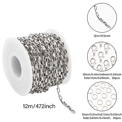 DIY Chain Bracelet Necklace Making Kit DIY-CA0005-14-1