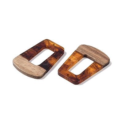 Resin & Wood Pendants WOOD-F015-11D-1
