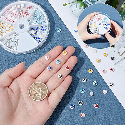 120Pcs 6 Colors Natural Freshwater Shell Beads Strands SHEL-AR0001-05-1