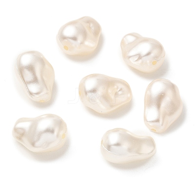 ABS Plastic Imitation Pearl Beads KY-I009-22A-1