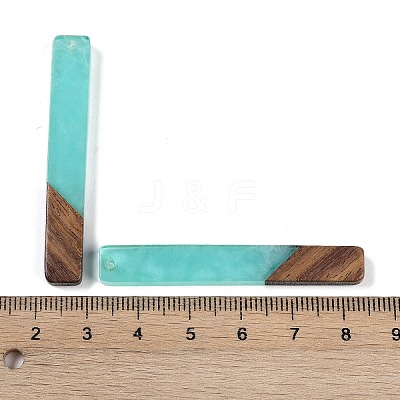 Resin & Wood Big Pendants WOOD-F015-02A-1