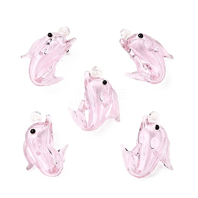 Handmade Lampwork Pendants LAMP-H068-01B-1